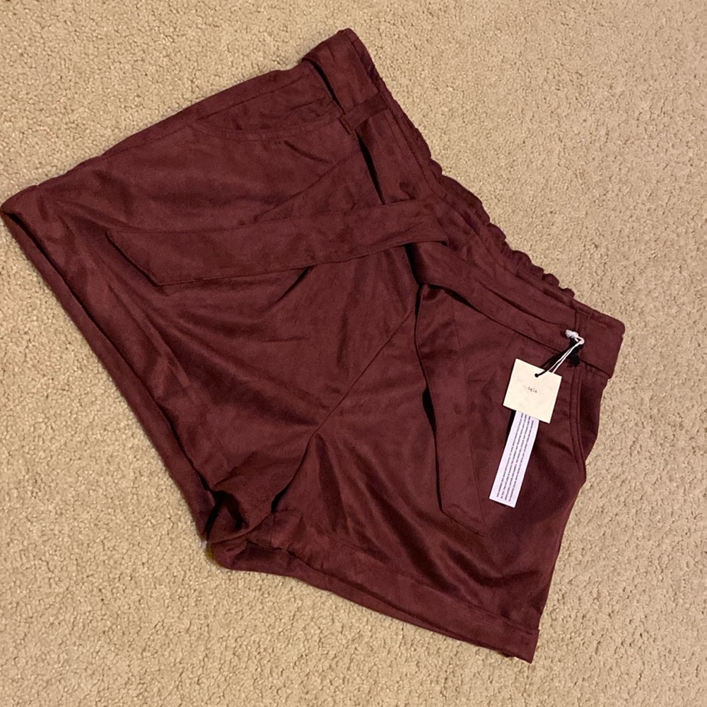 Francesca’s Burgundy/Mahogany Shorts
